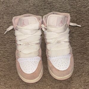 Jordan Kids Sneakers in Pink and White